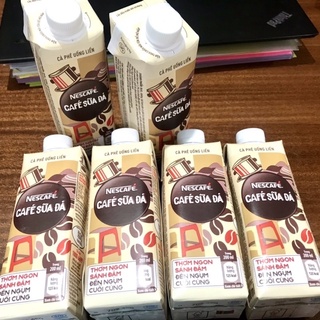 Hộp nescafe cafe sữa đá 200ml