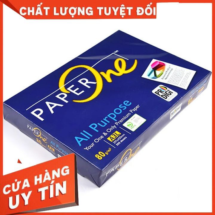 Giấy Paper One 80gsm A4 - Giấy Paper One 80gsm A4