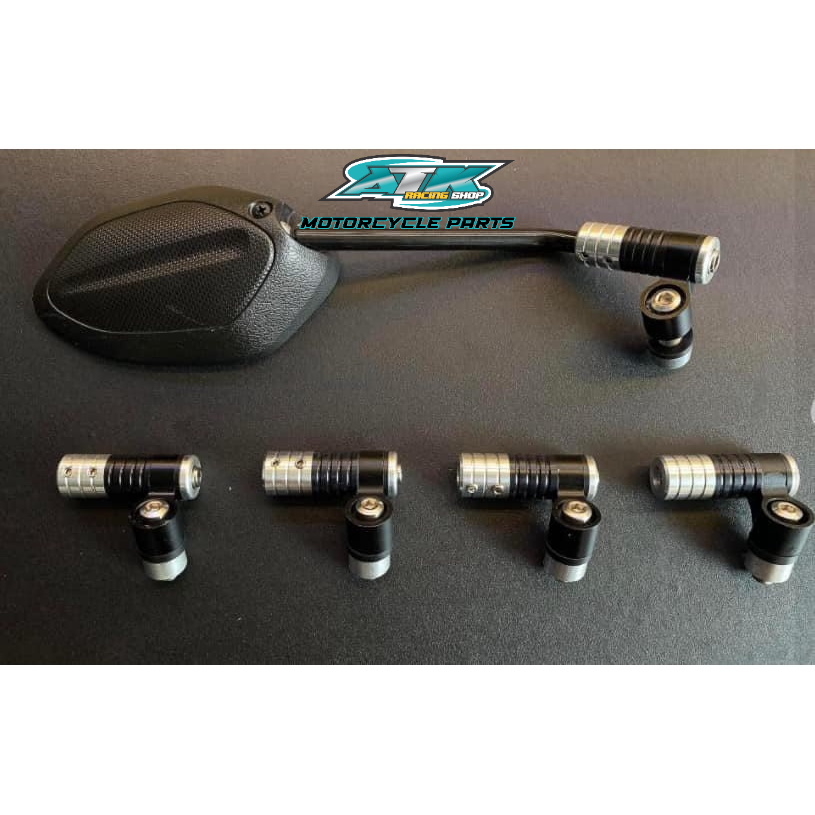 Bộ chân kính xoay 360 gia công cnc lắp được cho tất cả các dòng kính zin giá 1 bộ một bên kính không kèm gương