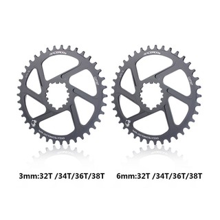 Dĩa xe đạp racework gxp 3mm / 6mm 32 / 34 / 36 / 38t
