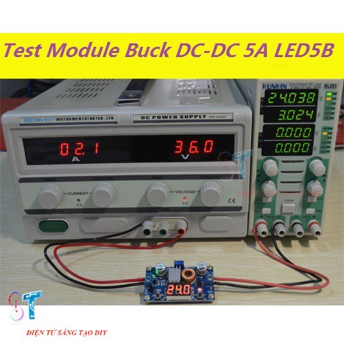 Mạch Hạ Áp - Module Buck DC-DC 5A LED5B