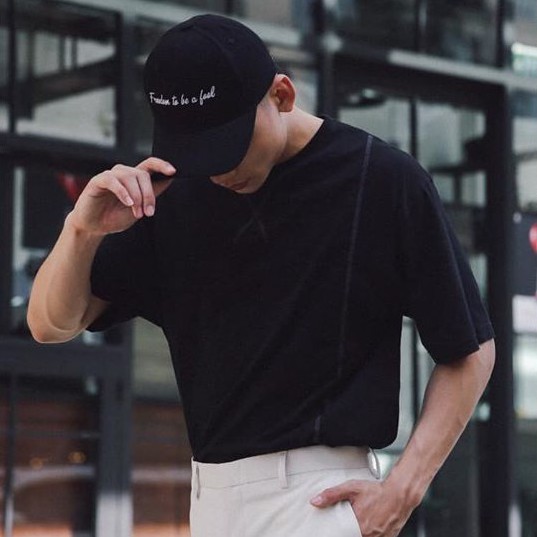 Mũ lưỡi trai, Nón kết xuất khẩu Zeni Store thêu chữ nổi “Freedom to be the fool” Siêu HOT Freeship, Full Hộp