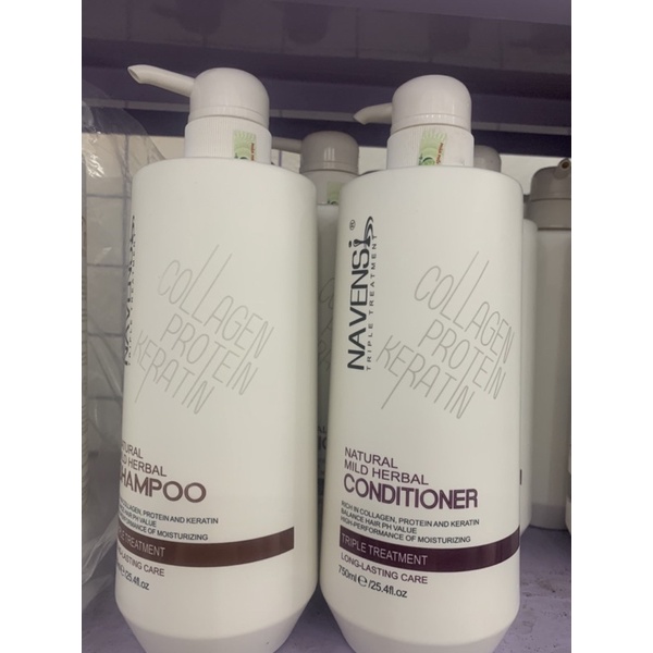 Cặp gội xả Navensi 750ml chính hãng