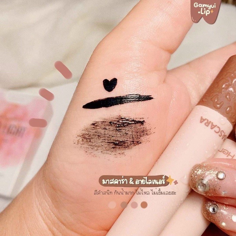 Set Trang Điểm Mắt Môi Pro Light Heng Fang Beauty Fashion Make Up Series 4 Món (Mascara + Kẻ mắt + 2 Son lì) | BigBuy360 - bigbuy360.vn