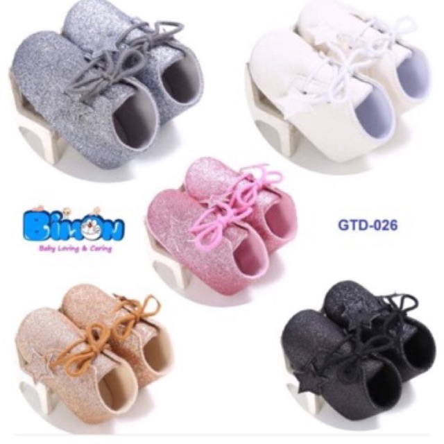 Combo 3 Giày tập đi cho bé gái