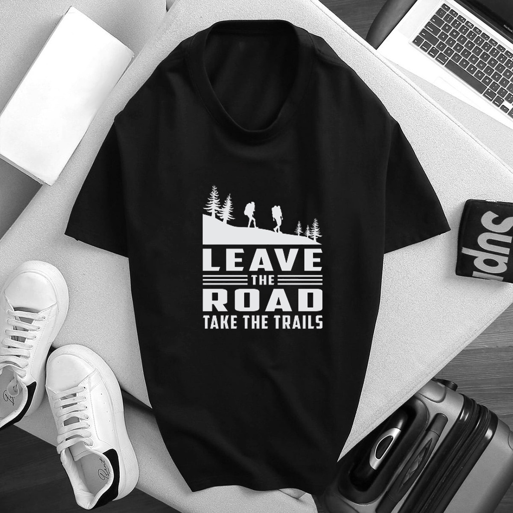 Áo thun phông Unisex Form rộng ngắn tay in hình Road Trails Fullsize | BigBuy360 - bigbuy360.vn