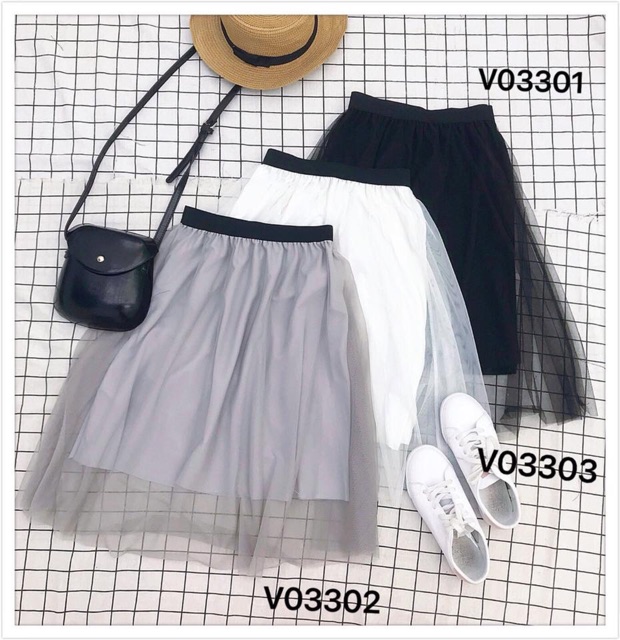 [ Mã FAMAYWA giảm 10K đơn 50K] Chân váy công chúa lưới hình thật 100% | BigBuy360 - bigbuy360.vn