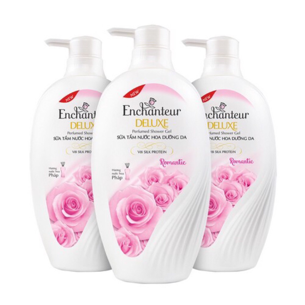 Sữa tắm Hương nước hoa Enchanteur Romantic 650ml