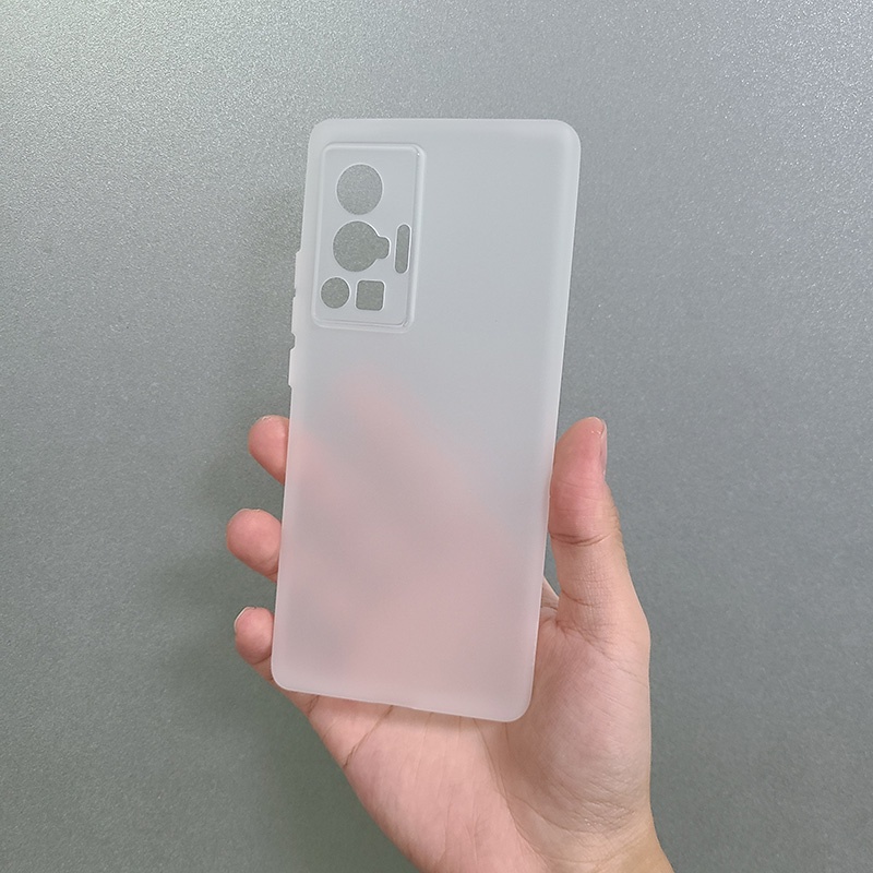 Ốp điện thoại mềm siêu mỏng màu nhám cho Vivo X70 X60 Pro Plus Pro+ X70Pro
