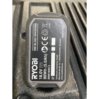 Pin 5.0Ah RYOBI RB18L50 (HÀNG CHÂU ÂU MỚI 99%)