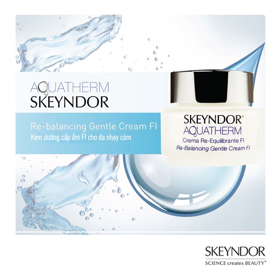 SKEYNDOR Aquatherm Kem dưỡng ẩm dành cho da nhạy cảm thiên dầu Re-balancing Gentle Cream FI | BigBuy360 - bigbuy360.vn