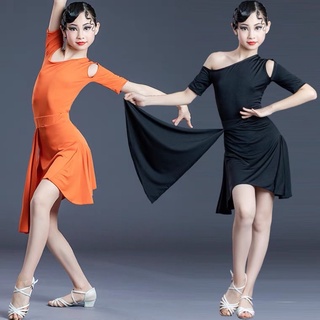 Đầm biễu diễn khiêu vũ latin bé gái 1