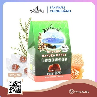 Kẹo mật ong Manuka Organic Manuka Honey Lozenges MG250+ -TranzAlpineHoney