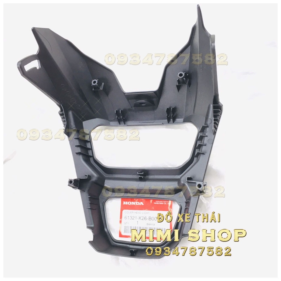 ỐP ĐÈN PHA XE MSX125 MÀU ĐEN NHÁM HONDA MSX125SF (2017-2018) THÁI LAN | 61321-K26-B00ZH 3