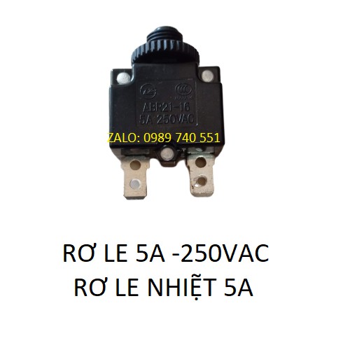 Rơ Le nhiệt 5A-7A-10A-15A - Rơ le chống quá tải động cơ