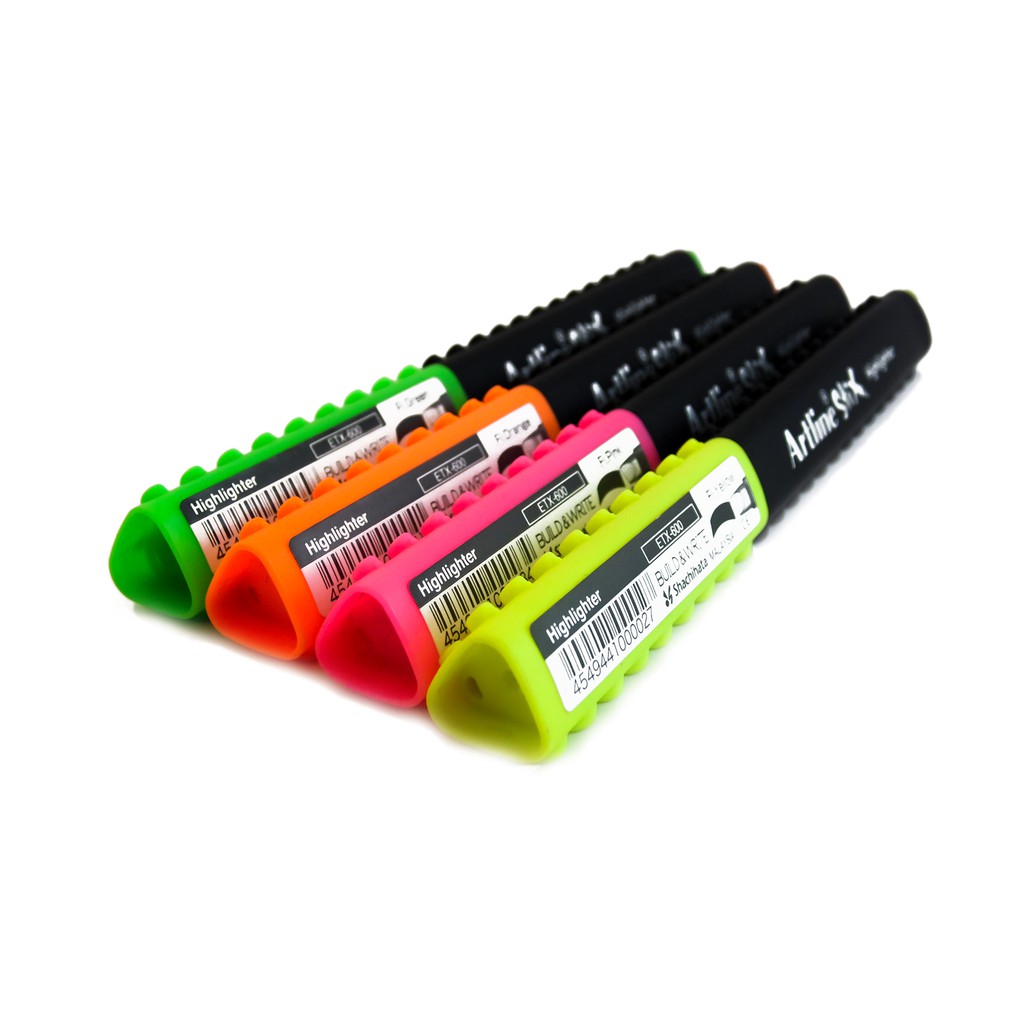 Combo 6 bút đánh dấu Artline Stix ETX-600 - Neon Colors