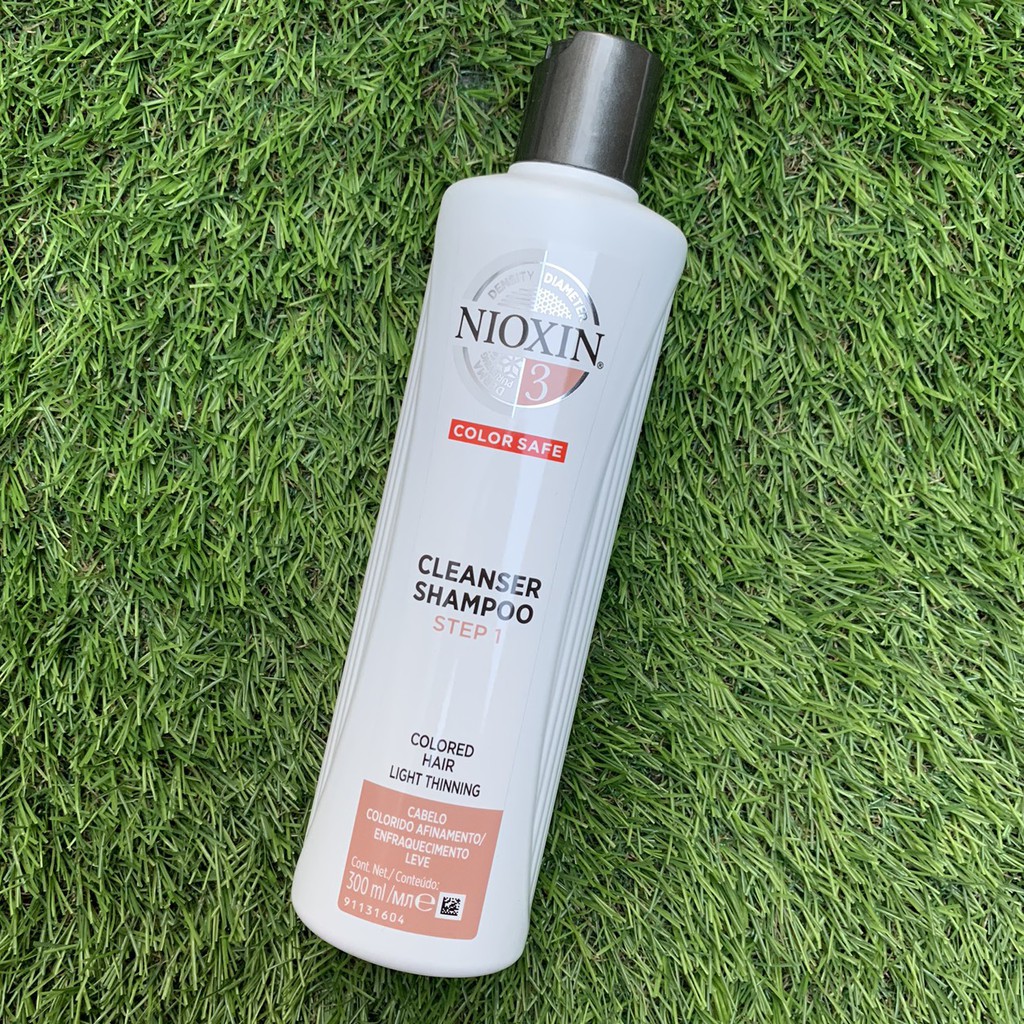 Dầu gội chống rụng tóc Nioxin System 3 Shampoo 300ml ( New 2019) - Colored Hair