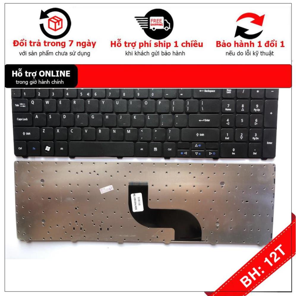 BH 12TH Bàn Phím Cho Acer Aspire 5810 5810T 5560 5560G 5552G 7745G 5740 5738 Bảo Hành Toàn Quốc 12 Tháng | WebRaoVat - webraovat.net.vn