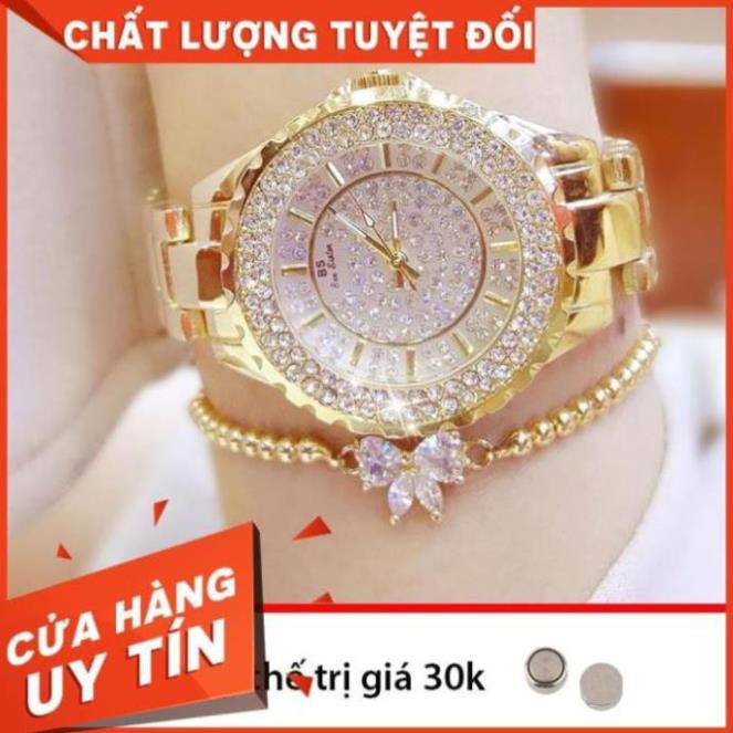 Đồng hồ nữ Bee Sister 0280 dây kim loại size 32mm