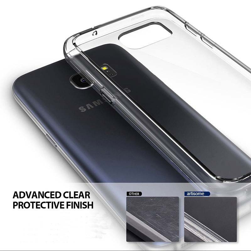 Ốp điện thoại trong suốt bằng nhựa mềm thời trang cho Samsung Galaxy S3 mini S4 S6 S7 edge plus