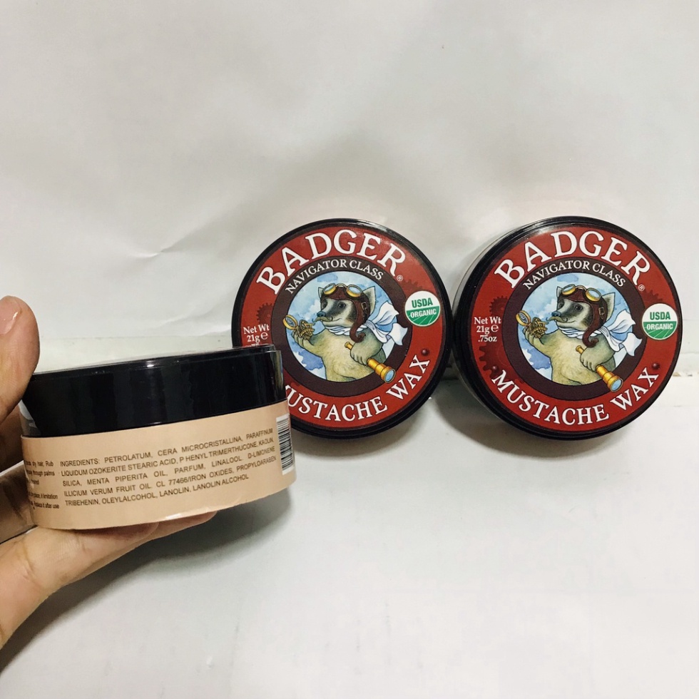 Sáp Vuốt Tóc BADGER RED For Men