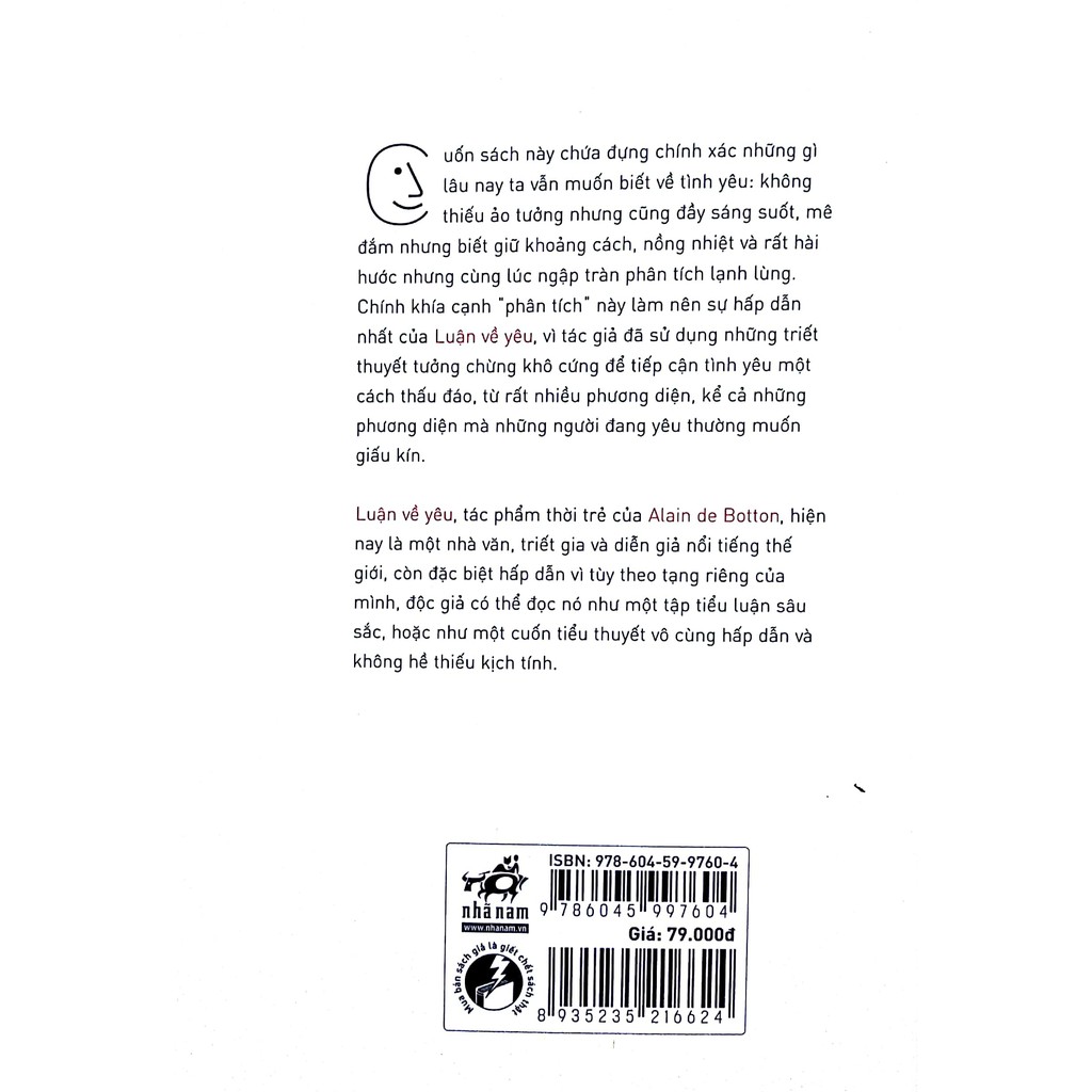 Sách - Luận Về Yêu (Alain de Botton)