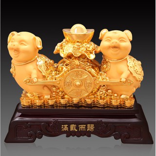 Heo vàng phong thủy