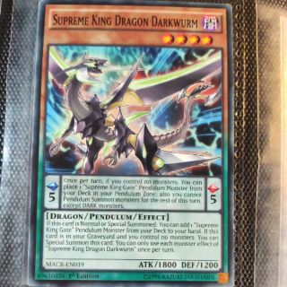 Thẻ bài Yugioh: Supreme King Dragon Darkwurm - MACR-EN019 - Common