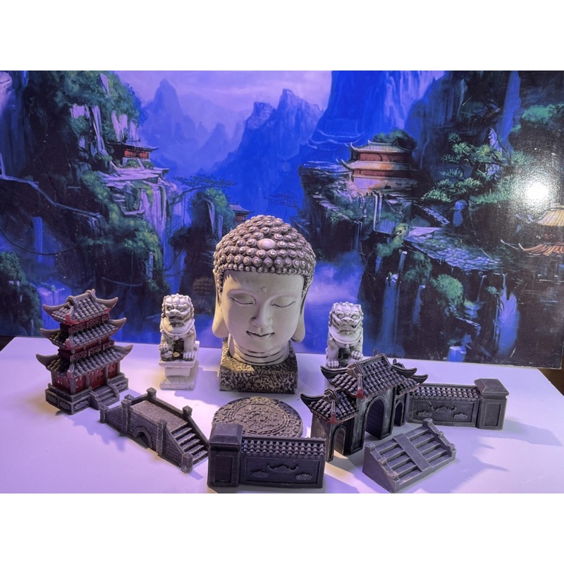 Tường mini bộ nhà Kelsey 2 - Phụ kiện trang trí tiểu cảnh, bể cá, non bộ, sân vườn