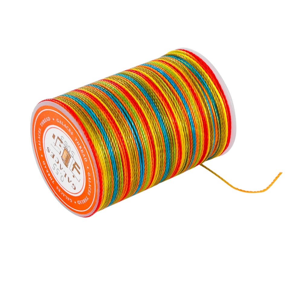 Cuộn chỉ sáp may dài 120m đường kính 0.55mm dùng làm đồ thủ công