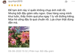 1.2kg BỘT ĐẬU MỘC