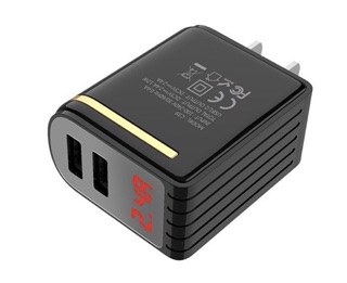 Củ sạc nhanh 2 cổng usb 3.4A Hoco C51a.