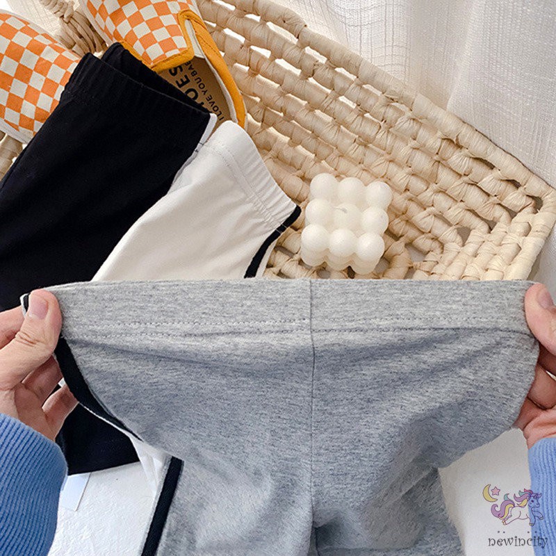 Quần cotton co giãn tốt phong cách Hàn Quốc thời trang dành cho bé gái