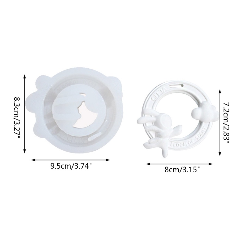 Khuôn Silicone Làm Xà Phòng Hình Thỏ Con Xinh Xắn