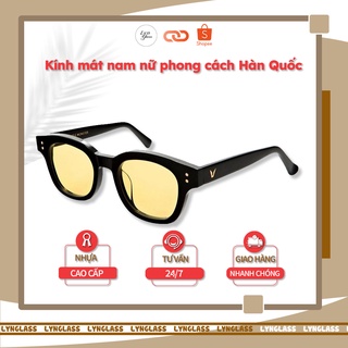 Kính mát Hàn Quốc - Kính thời trang dáng vuông nam nữ siêu rẻ Loco