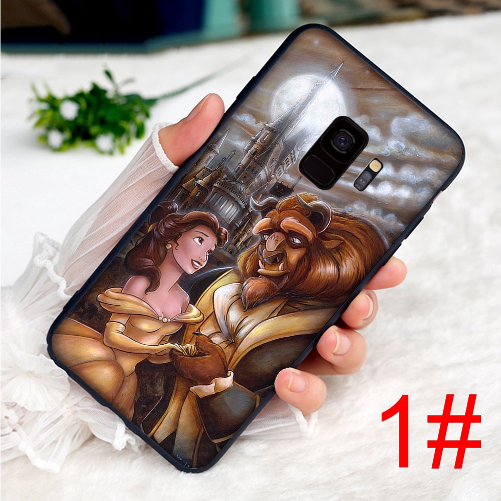 Ốp Lưng Mềm In Hình Beauty And The Beast Cho Samsung Note 20 Ultra 10 Plus 9 Lite 8 Pro A02S A42