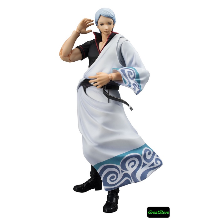 ( CHẤT, HÀNG CÓ SẴN ) MÔ HÌNH NHÂN VẬT Sakata Gintoki trong Gintama ( Ngân Hồn ) FIGMA FIGURE cử động được