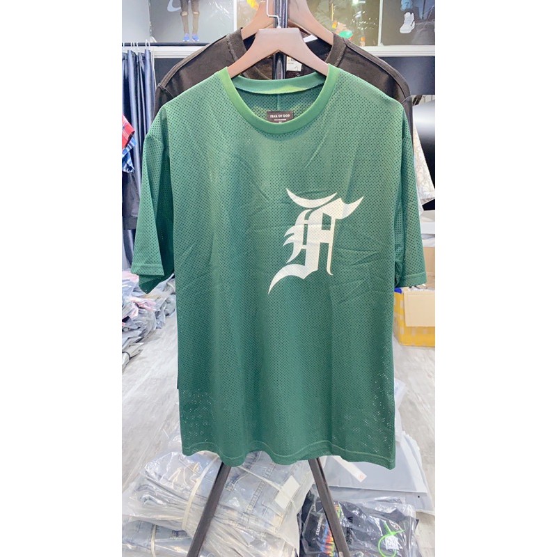 ⚡️[CHỈ 1 NGÀY] - Áo mesh tee FOG Fear of God Baseball fifth collection