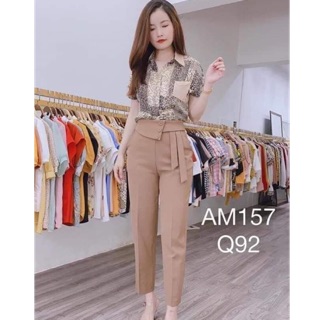 ⚡️hot 2020⚡️quần baggy 3 cúc vặt lệch⚡️kèm ảnh thật