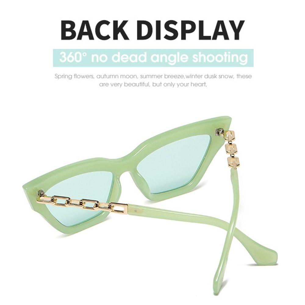 Kính Mát Gọng Kim Loại Tròng Nhỏ Thời Trang Cho Nữ