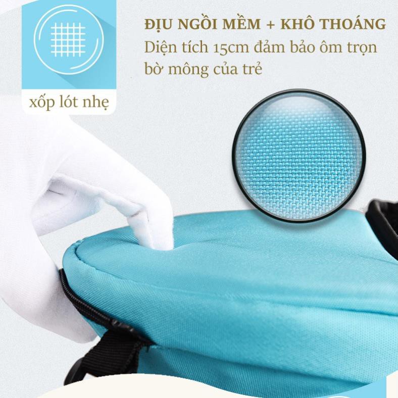 [Chính hãng, có hộp] Địu ngồi em bé trợ lực 6 tư thế Baby Lab từ 0 - 36 tháng tuổi Xịn