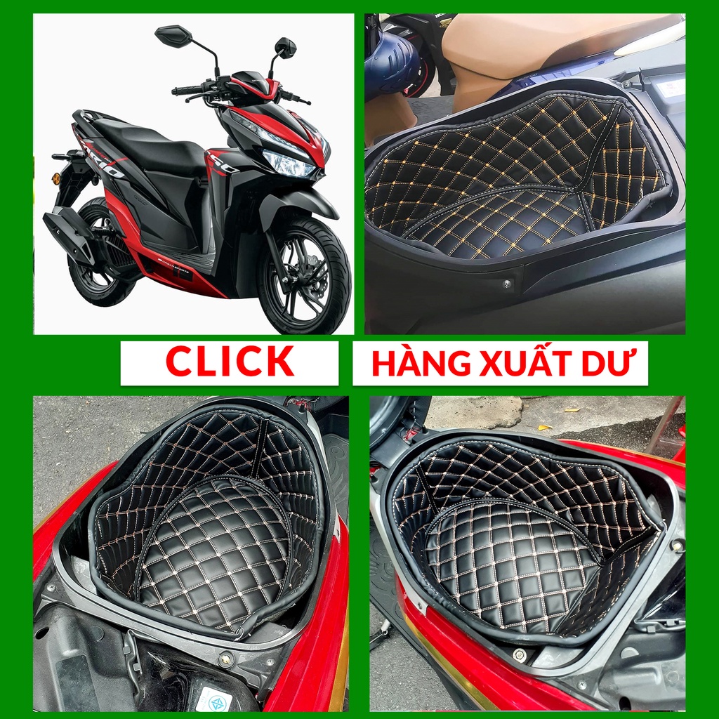 Lót Cốp Da Chống Nóng Chống shock - HONDA VARIO TẤT CẢ CÁC ĐỜI (CLICK 2015-2022 trừ 110cc)-Giá Tận Xưởng-Có Túi Giấy Tờ