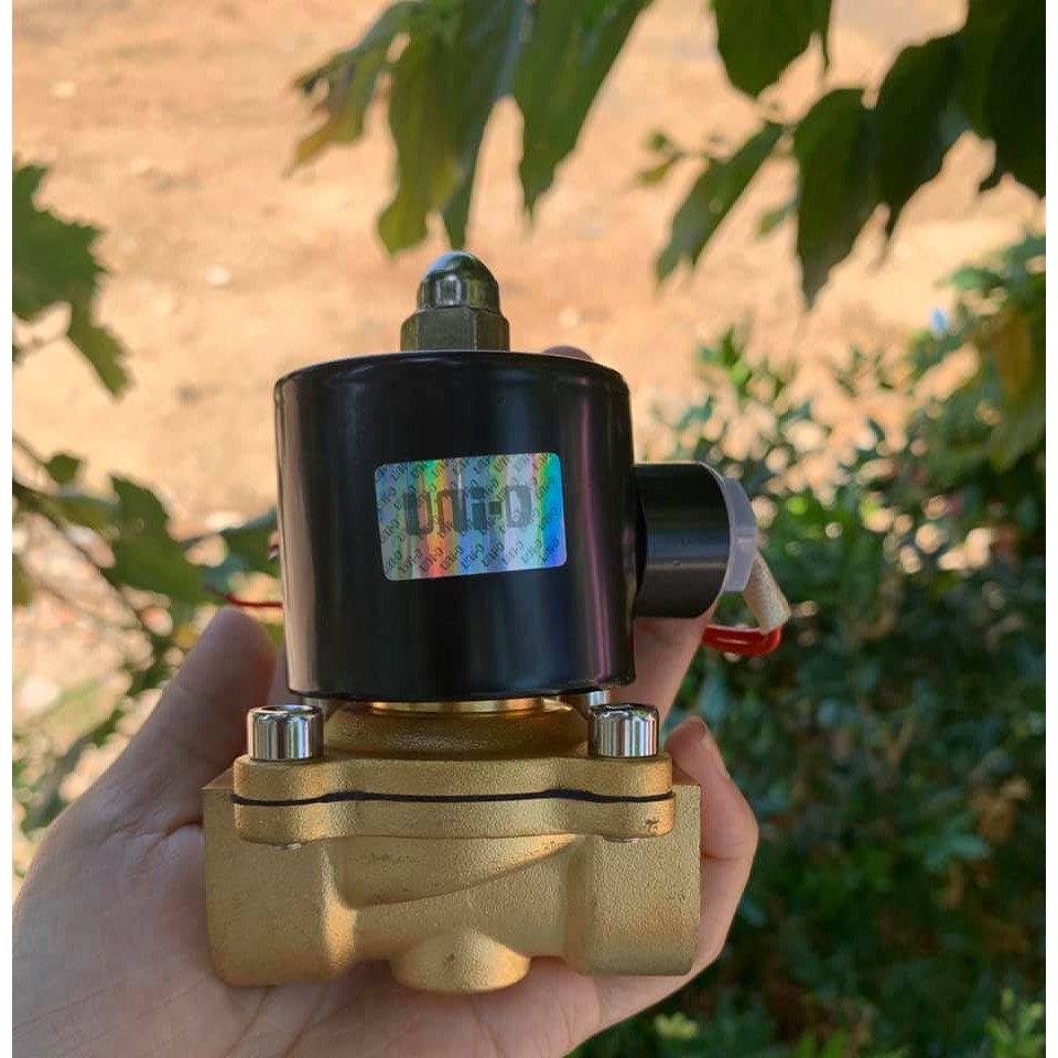 Van điện từ UNID - phi 21 - Van đóng khi cắt nguồn điện