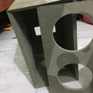 Thùng loa 2.0 gỗ mdf