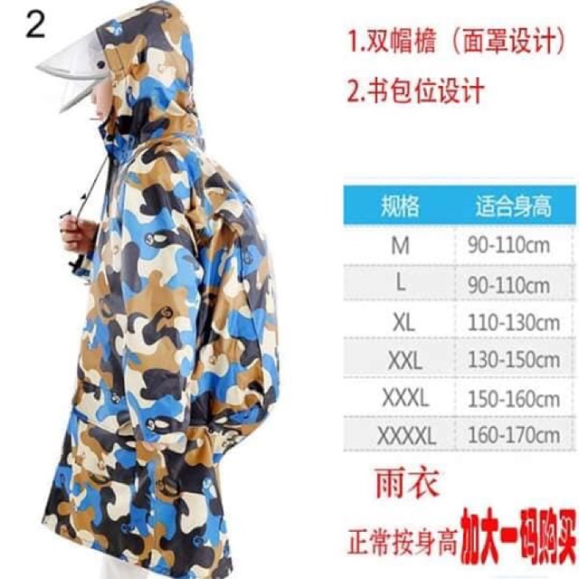 Bộ áo mưa trẻ em