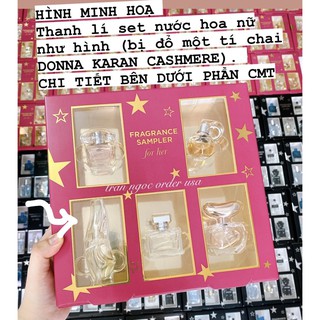 Thanh lí set nước hoa nữ macys