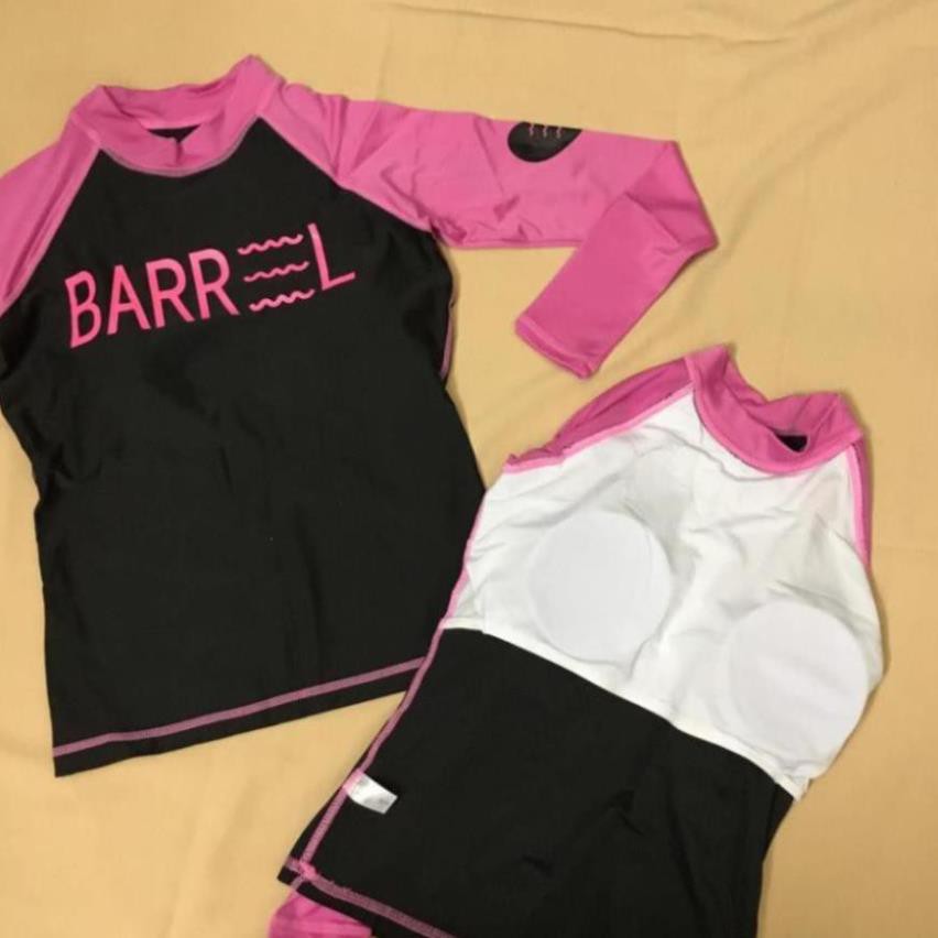 Lẻ áo bơi nữ dài tay đen tay hồng thun lạnh dày đẹp (CÓ SẴN) 👙 sexy  ཾ '  ཾ ་ | BigBuy360 - bigbuy360.vn