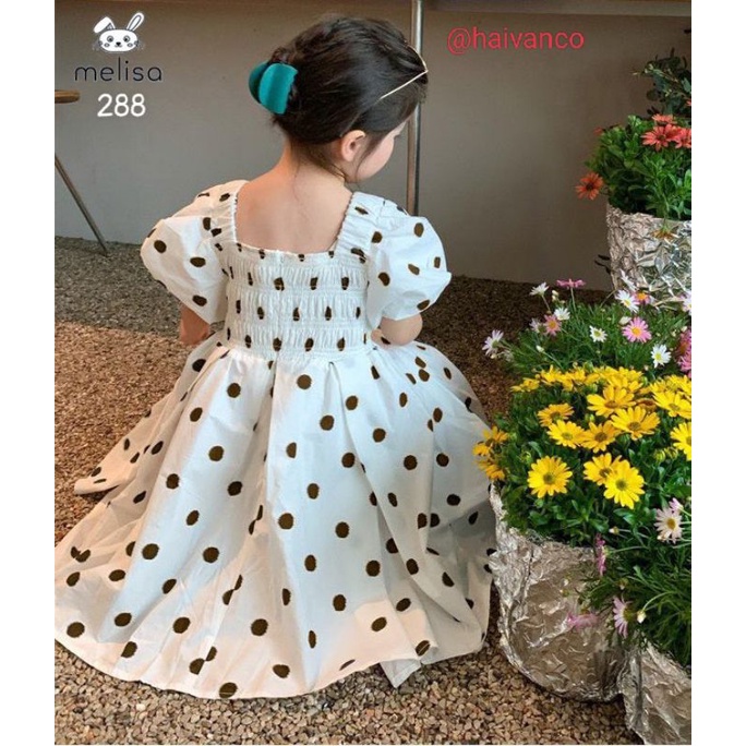 ĐẦM VÁY BÉ GÁI DỄ THƯƠNG VẢI KATE MỀM NHẬP HAIVANCO MỀM MẠI VÀ THOÁNG MÁT cho bé  10 đến 39 kg ĐI HỌC ĐI CHƠI ĐỀU ĐẸP