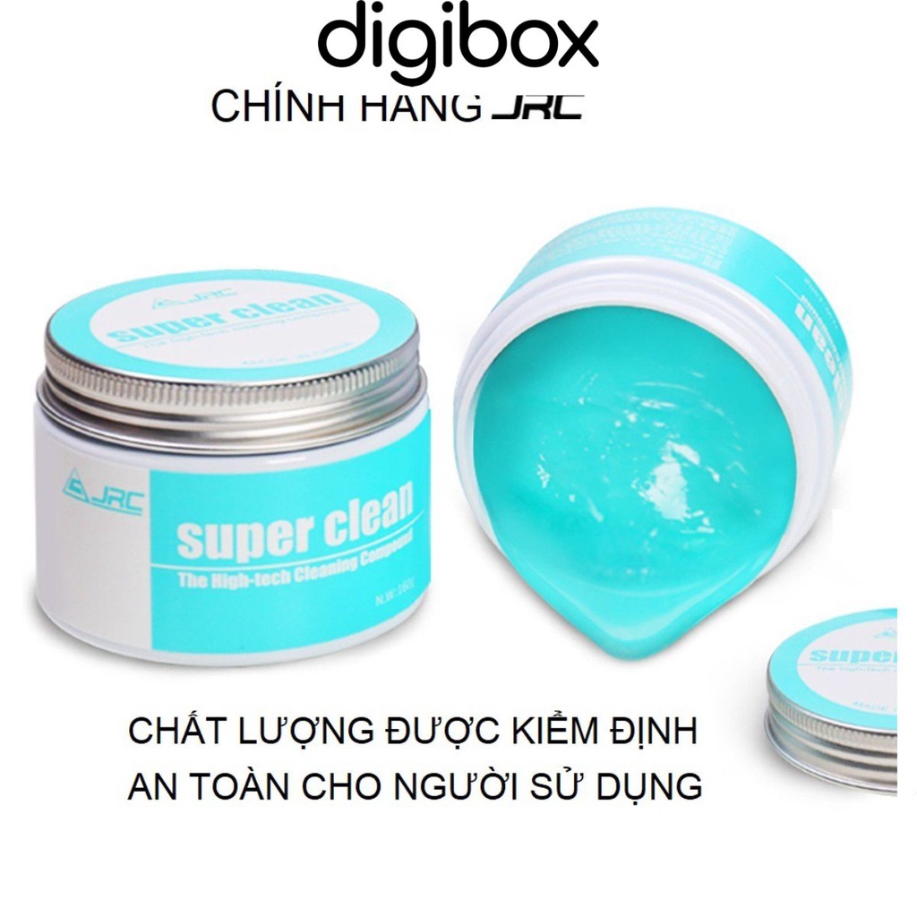 Keo dẻo lăn bụi vệ sinh bàn phím máy tính, Lọ gel vệ sinh bàn phím laptop JRC