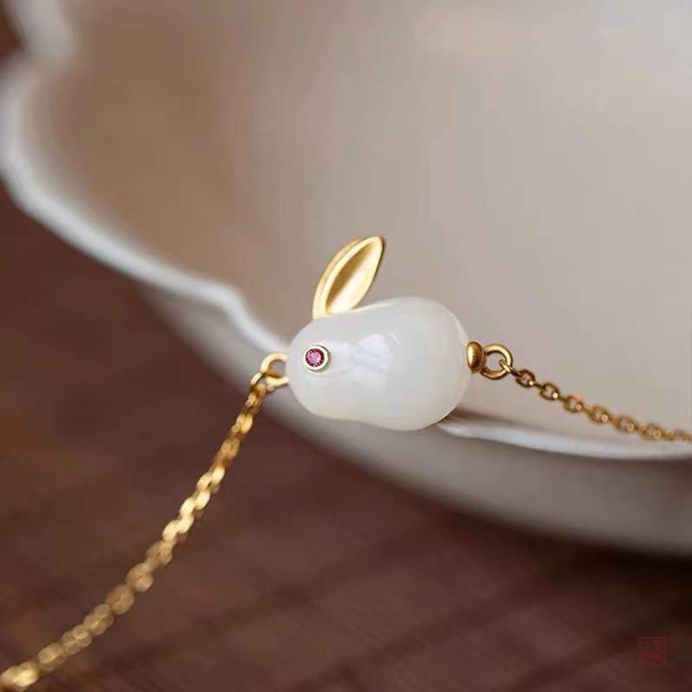 JARRED Vòng Tay Hình Thỏ Đơn Giản Thời Trang Cho Nữ